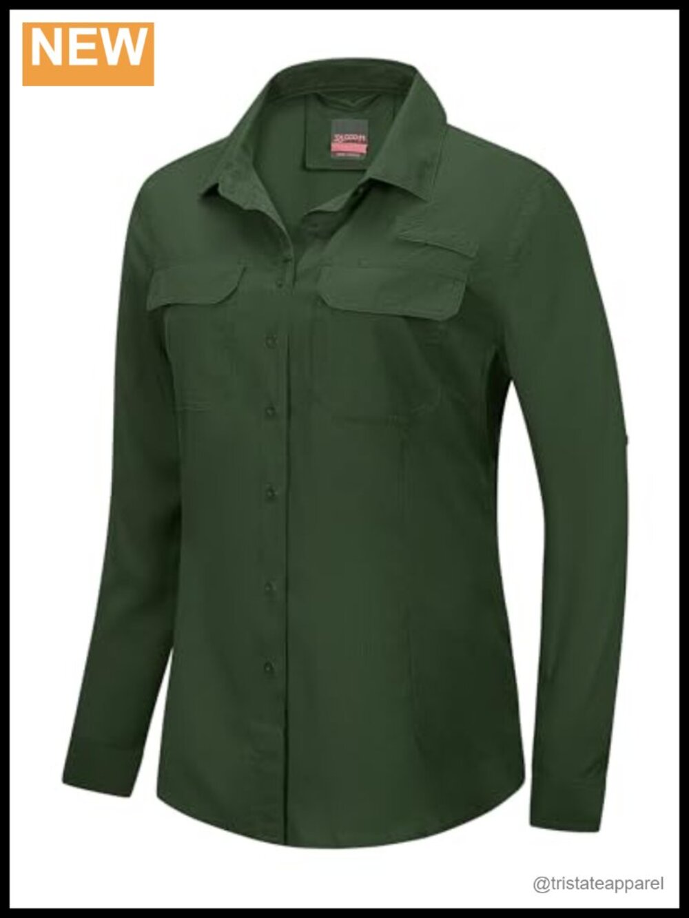 UV Protection Safari Shirt Quick Dry Convertible Long Sleeve Buttons
